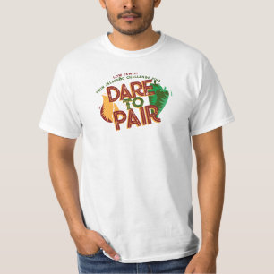 Durf te koppelen   Twin Jalapeno Verjaardag T-shirt