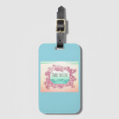 Durf te Leven Bagage Label (Voorkant (verticaal))