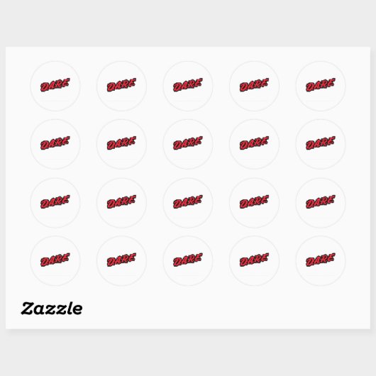 Durf te Stickers (Vel)