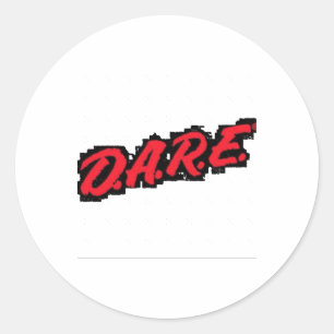Durf te Stickers