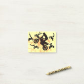 Durf te Vliegen - Motocross Stunts Post-it® Notes (Op bureau)