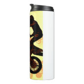 Durf te Vliegen - Motocross Stunts Thermosbeker (Geroteerd rechts)