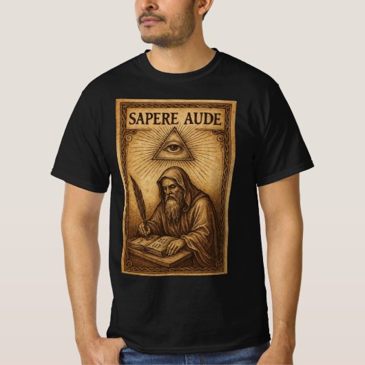 "Durf te weten" T-shirt (Voorkant)