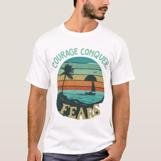 durf veroveren t-shirt (Voorkant)