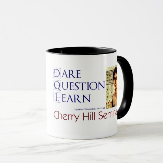 Durf vragen te leren mok (Voorkant rechts)