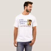 Durf vragen te leren t-shirt (Voorkant volledig)