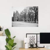 Durfee Hall en Chapel (Universiteit van Yale) Poster (Thuiskantoor)
