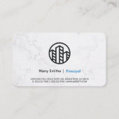 durfkapitalist | Ondernemingen | Marmer Visitekaartje (Achterkant)