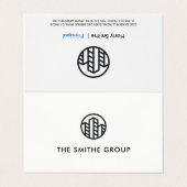 durfkapitalist | Ondernemingen Visitekaartje (Buitenkant ongevouwen)