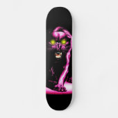 durfroze pantherplaat persoonlijk skateboard (Voorkant)