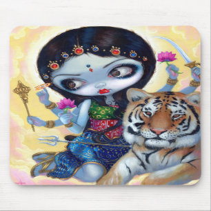 "Durga and the Tiger" Mousepad Muismat