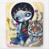 "Durga and the Tiger" Mousepad Muismat (Voorkant)