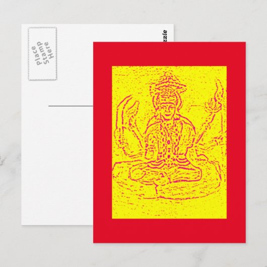 DURGA BRIEFKAART (Voorkant / Achterkant)