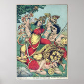Durga, Doder van Buffeldemon (Hindoe-mythologie) Poster (Voorkant)