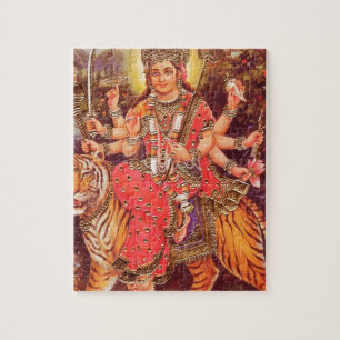 DURGA EN TIGER LEGPUZZEL