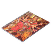 DURGA EN TIGER NOTITIEBOEK (Linkerzijde)