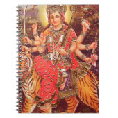 DURGA EN TIGER NOTITIEBOEK (Voorkant)