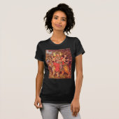 DURGA EN TIGER T-SHIRT (Voorkant volledig)