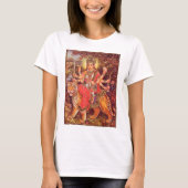 DURGA EN TIGER T-SHIRT (Voorkant)