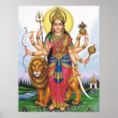 Durga Ma Poster (Voorkant)