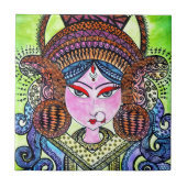 Durga Maa Tegeltje (Voorkant)