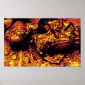 Durga met rum Poster (Voorkant)