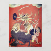 Durga - Moeder Goddess Briefkaart (Voorkant)