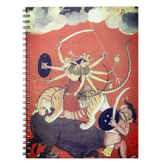 Durga - Moeder Goddess Notitieboek (Voorkant)