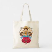 Durga puja Diwali festival Happy Navratri Goddess Tote Bag (Achterkant)