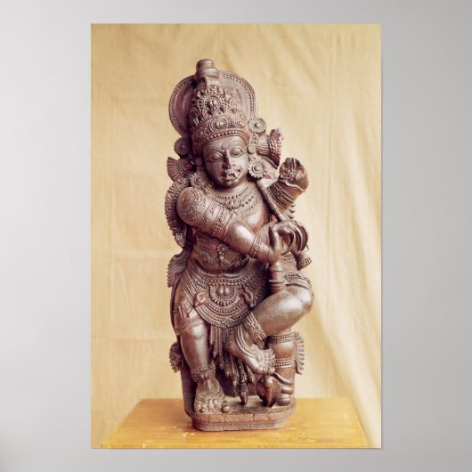 Durga uit Zuid-India Poster (Voorkant)