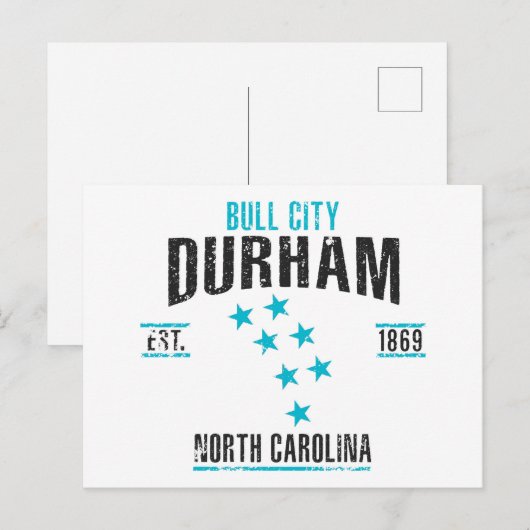 Durham Briefkaart (Voorkant / Achterkant)