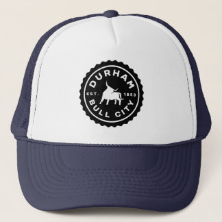 Durham Bull City Round Seal Trucker Hat Pet
