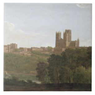 Durham, c.1790-1800 (olie op canvas) tegeltje