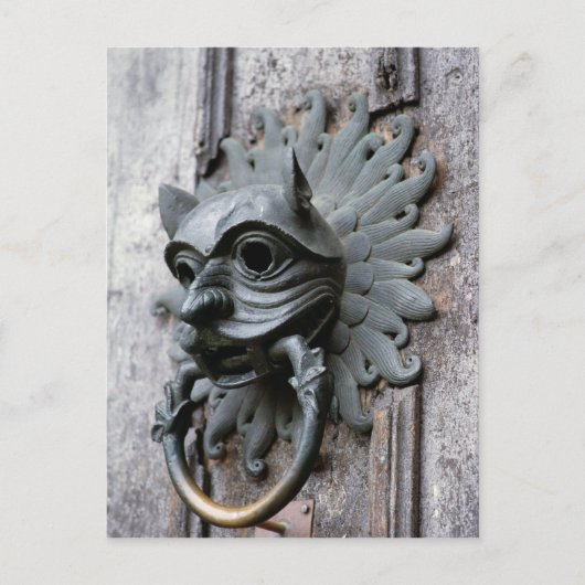 Durham Cathedral Sanctuary Knocker Briefkaart (Voorkant)