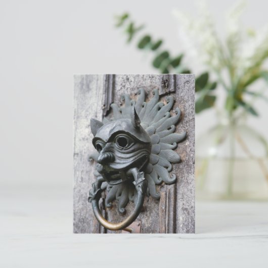 Durham Cathedral Sanctuary Knocker Briefkaart (Staand voorkant)