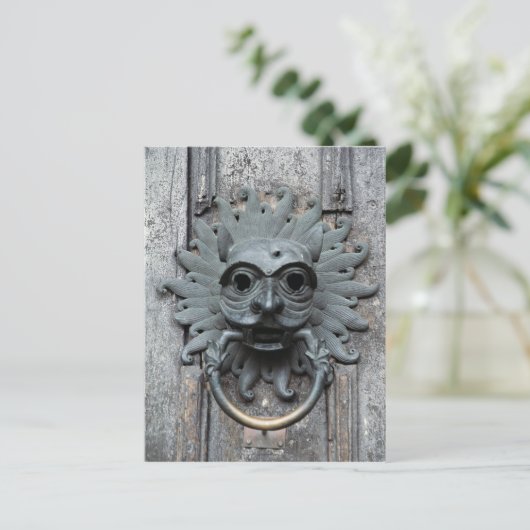Durham Cathedral Sanctuary Knocker Briefkaart (Staand voorkant)