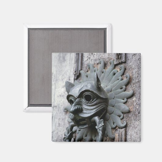 Durham Cathedral Sanctuary Knocker Magneet (Voorkant / Achterkant)