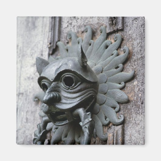 Durham Cathedral Sanctuary Knocker Magneet (Voorkant)