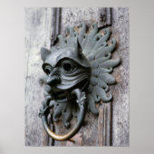 Durham Cathedral Sanctuary Knocker Poster (Voorkant)