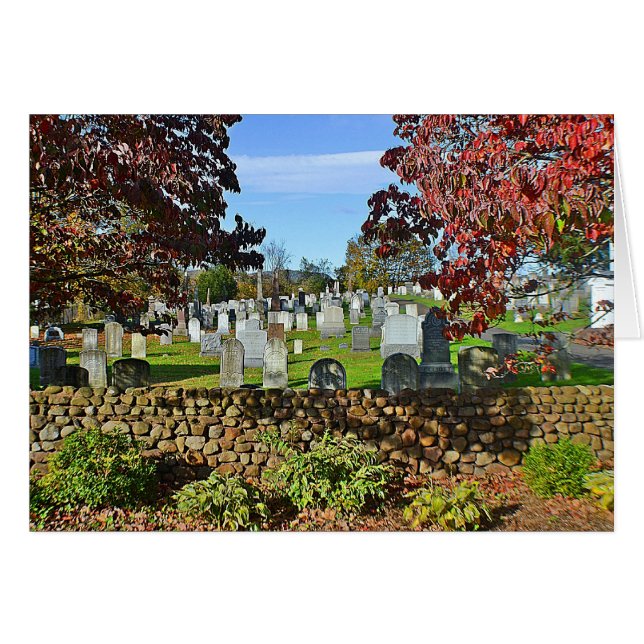 Durham Cemetery Notecard (Voorkant Horizontaal)