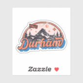 Durham, Connecticut Sticker (Vel)