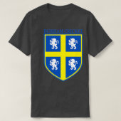 Durham County Cricket Club Classic TShirt (Design voorkant)