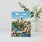 Durham, Engeland Briefkaart (Staand voorkant)