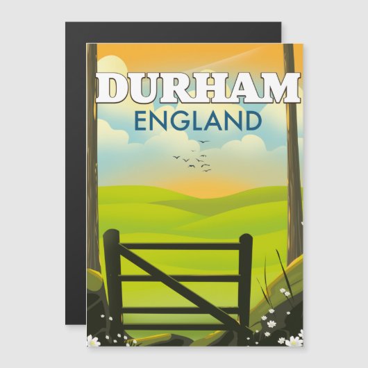 Durham Engeland Reisposter (Voorkant / Achterkant)