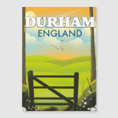 Durham Engeland Reisposter (Voorkant)