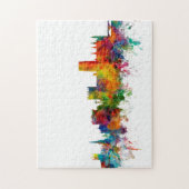 Durham England Skyline Cityscape Legpuzzel (Verticaal)