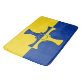 Durham Flag (County of England, Verenigd Koninkrij Badmat (Gekanteld)