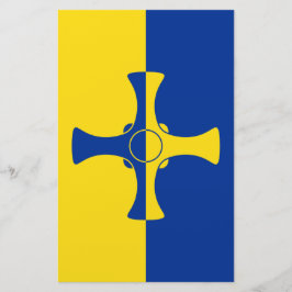 Durham Flag (County of England, Verenigd Koninkrij Briefpapier