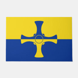 Durham Flag (County of England, Verenigd Koninkrij Deurmat