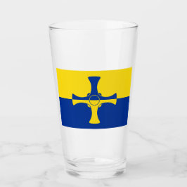 Durham Flag (County of England, Verenigd Koninkrij Glas